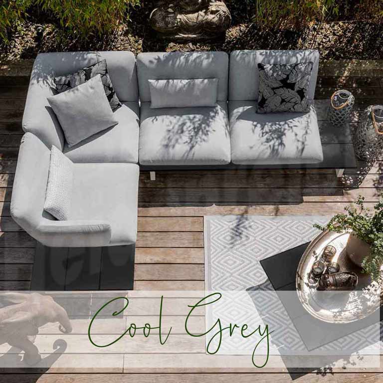 Lagoona dark Sitzgruppe Cool Grey