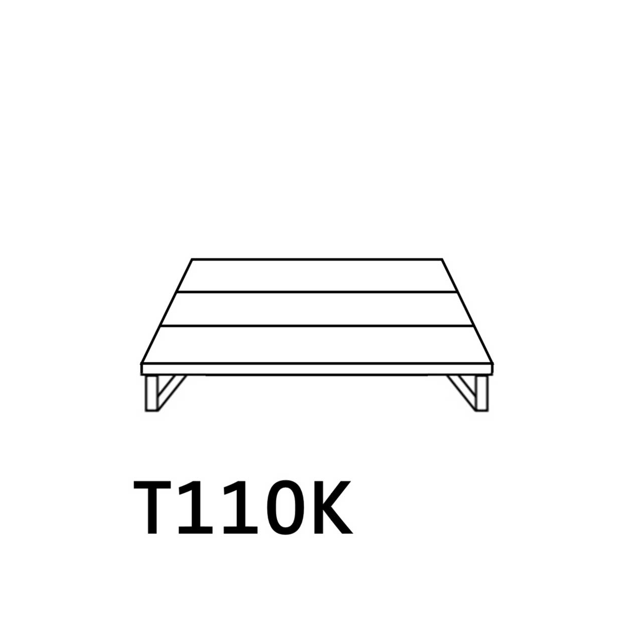 Lagoona Plateau Tisch T110K