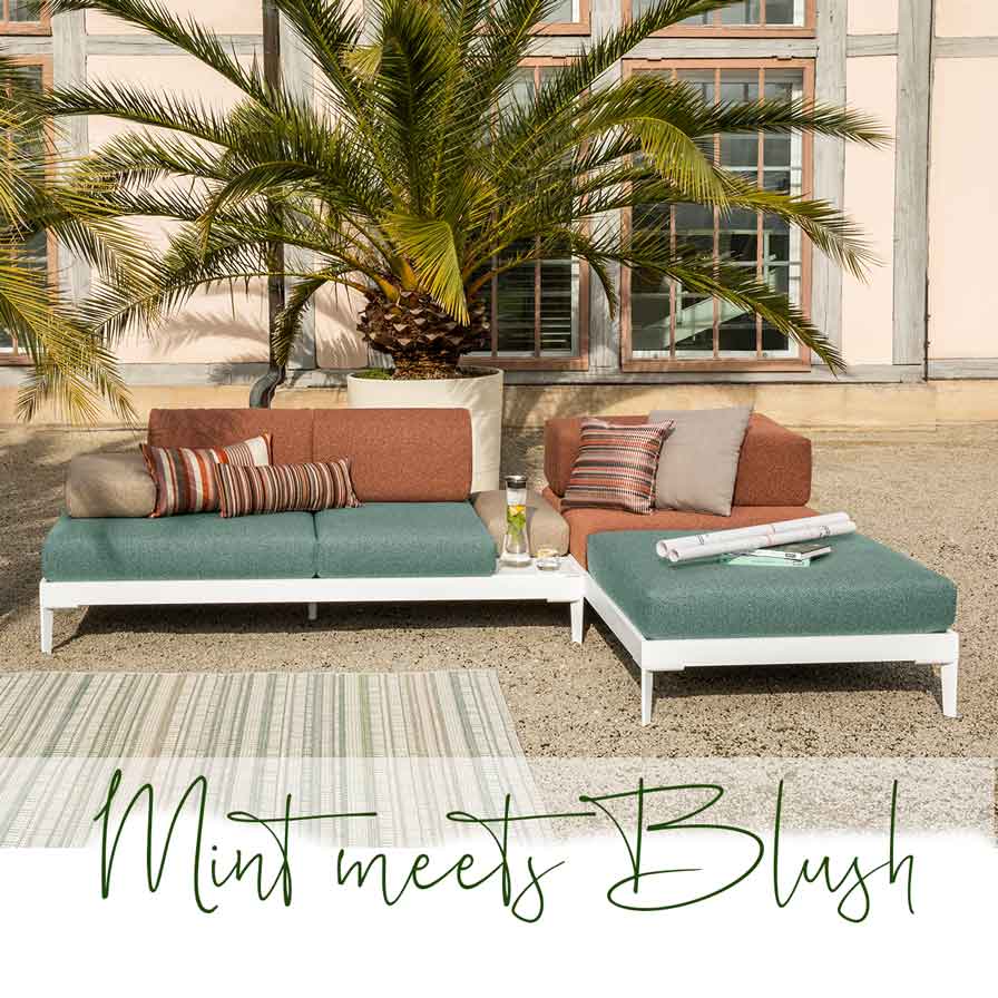 Bailandoo Sitzgruppe Mint meets blush