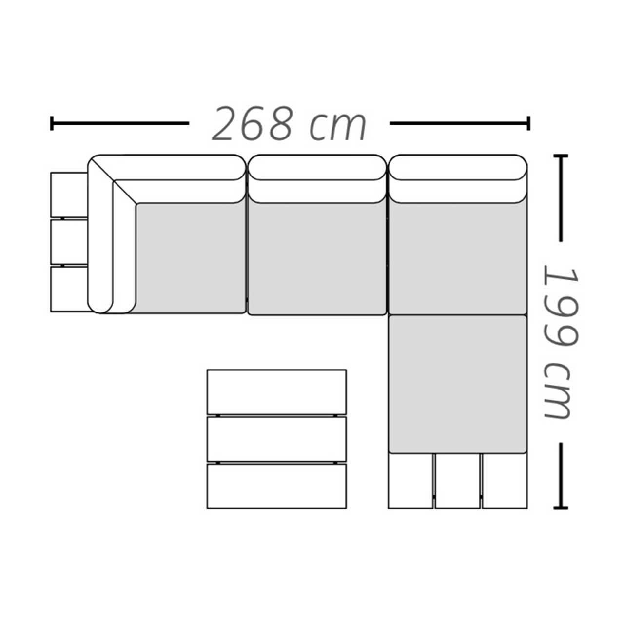  Lagoona Sitzgruppe Masterzeichnung Romance