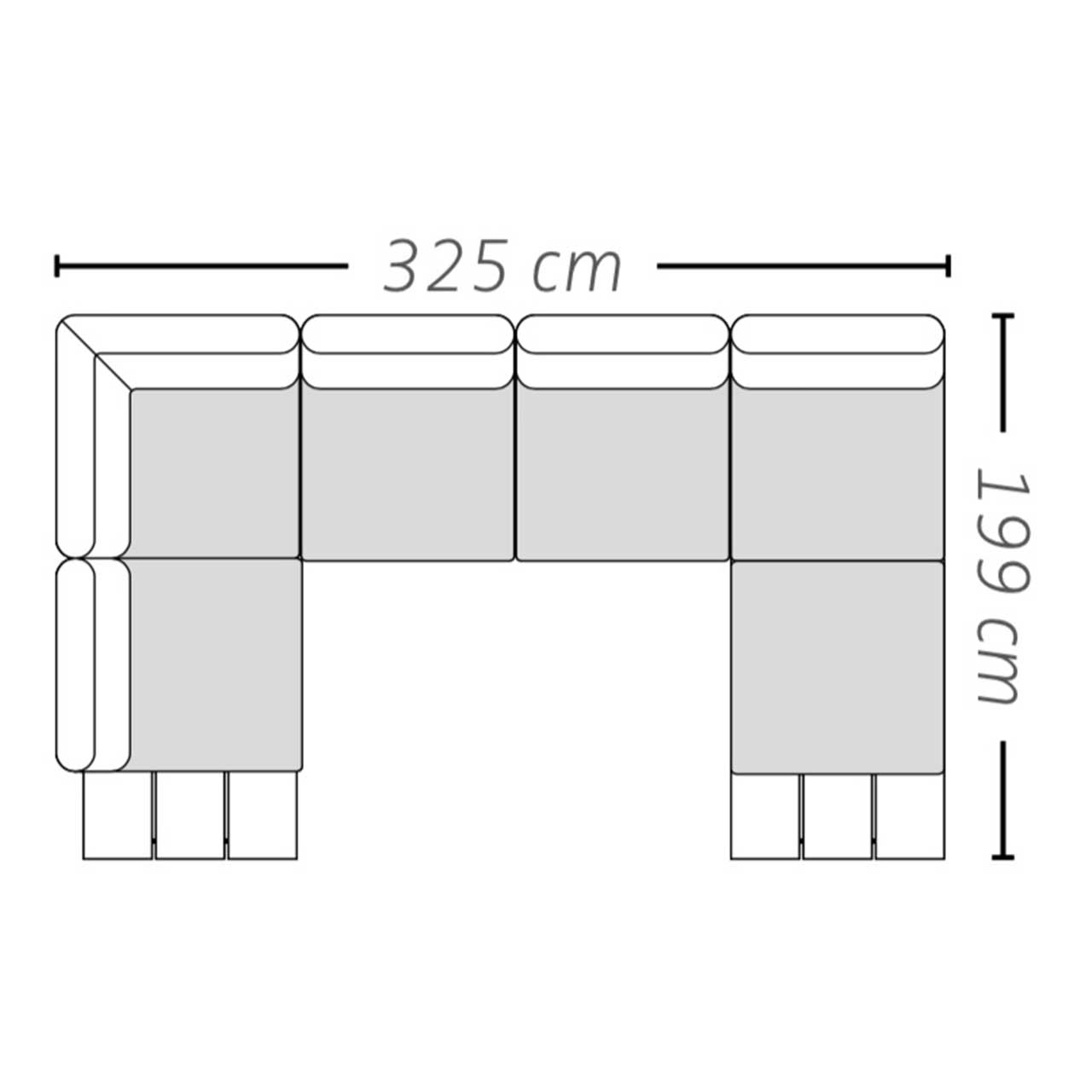  Lagoona Sitzgruppe Masterzeichnung Caribic Mint