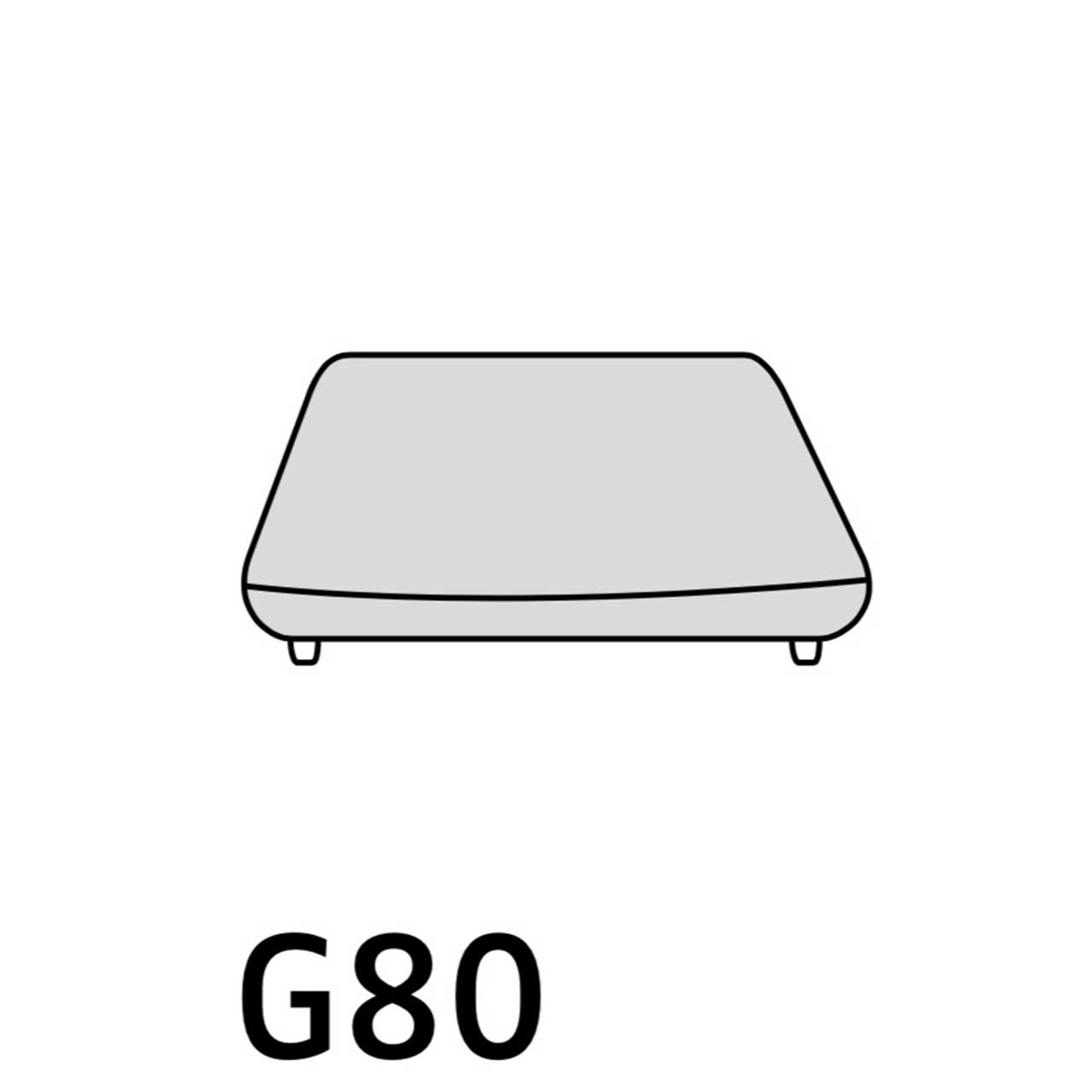 Lagoona Sitzelement Hocker G80