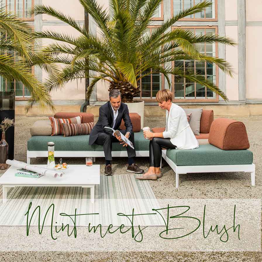 Bailandoo Sitzgruppe Mint meets blush